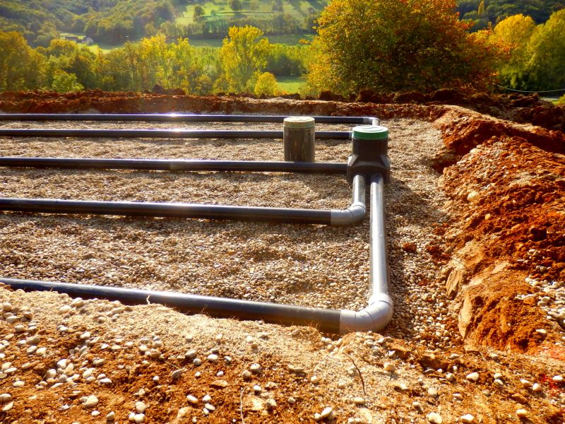 Drain Field Installation